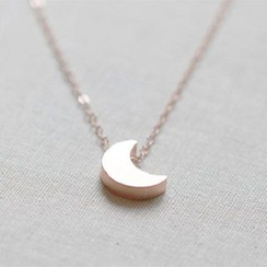 Claudette - Crescent Pendant Necklace Claudette - Crescent Pendant Necklace