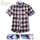 DANGOON - Check Short-Sleeve Shirt