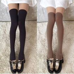 Little Flower - Over-The-Knee Stockings Little Flower - Over-The-Knee Stockings
