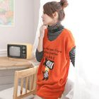 CatWorld - Short-Sleeve Printed Knit Top