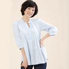 prischu - Elbow-Sleeve Blouse