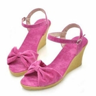 Grace Candy - Bow-Accent Wedges