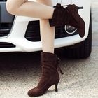 Smoothie - Tie-Back Ankle Boots