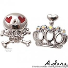 A.dore - 'Skull & Crown' Earrings