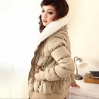 Tokyo Fashion - Fleece-Collar Padded Jacket