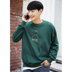 JOGUNSHOP - Round-Neck Printed T-Shirt JOGUNSHOP - Round-Neck Printed T-Shirt