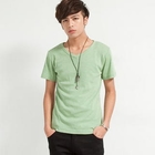 Free Shop - V-Neck Short-Sleeve T-Shirt
