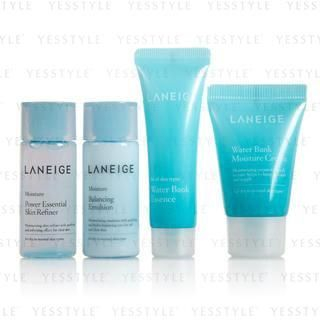 Basic Step Trial Kit (for dry to normal skin types): Emulsion 15ml + Refiner 15ml + Moisture Cream 10ml + Essence 10ml