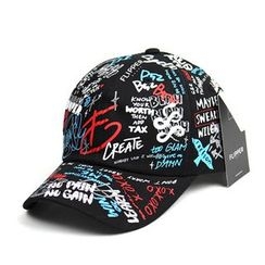 Ohkkage - Printed Baseball Cap Ohkkage - Printed Baseball Cap