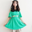 BAIMM - Cutaway-Sleeve Ruffled Top