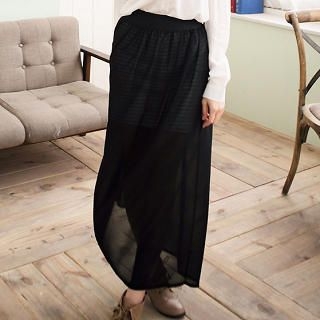 Chiffon Maxi Skirt
