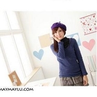 Maymaylu Dreams - Hooded V-Neck Cotton Tee