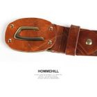 HOMMEHILL - Faux-Leather Belt
