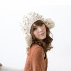 Tokyo Fashion - Pompom-Detail Knit Beanie
