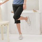 RingBear - Drawstring Cropped Pants