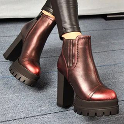Forkix Boots - 粗跟厚底及踝靴 Forkix Boots - 粗跟厚底及踝靴