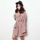 kenzi w - Trench Coat with Sash 