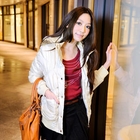 Tokyo Fashion - Faux-Fur-Trim Hooded Padded Jacket