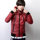 SeventyAge - Faux-Leather Biker Jacket