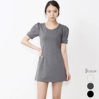 ANNINA - Puff-Sleeve Mini Dress