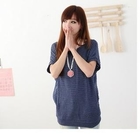 Maymaylu Dreams - Striped Boatneck Cotton Tee