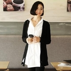 NAINGIRL - Dual-Pocket Wool Cardigan