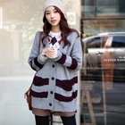STYLEKELLY - Striped Knit Cardigan