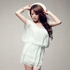 PUFFY - Beaded Neckline Chiffon Top