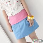 OrangeBear - Lace-Trim Skirt