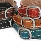 MITOSHOP - Genuine Leather Stitched Belt
