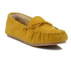 Nongli - Genuine Leather Fleece-Lined Moccasin Flats