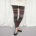 Cookie 7 - Brushed Fleece Patterned Leggings