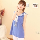 ZOO - Sailor Collar Sleeveless Top