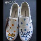 HVBAO - 'Strolling Cats' Slip-Ons