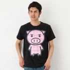 Buden Akindo - Short-Sleeve Print T-Shirt - Daruma Print Pig