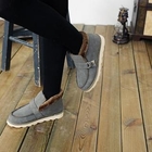 Nongli - Fleece-Lining Buckled Ankle Boots