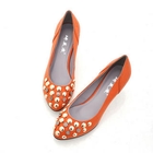 Smoothie - Genuine Leather Studded Pumps
