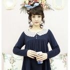 Dodostyle - Lace Trimmed Collar Knit Top
