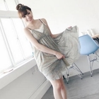 BAIMM - Printed Sleeveless Chiffon Dress