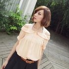 CatWorld - Off-Shoulder Ruffled Blouse