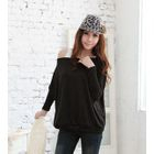 RingBear - Dolman-Sleeve Knit Top