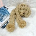 Angelove - Pompom-Accent Scarf