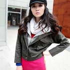 Ando Store - Inset Hoodie Cropped Jacket