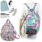 ASHTON - Floral Print Convertible Backpack