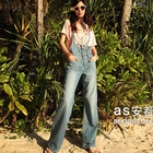Ando Store - Loose-Fit Suspender Jeans