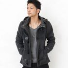 BLACK ASUKA - Hooded Toggle Jacket