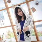 Maymaylu Dreams - Dotted Hooded Jacket