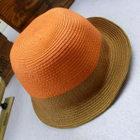 Momiton - Color-Block Straw Hat