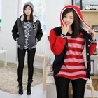 Celli Girl - Appliqué Hooded Baseball Jacket