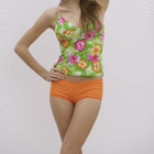 NEWS - Braided Floral Printed Tankini
